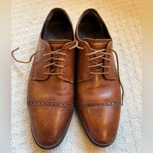 Cole Haan Tan Leather Men's Oxfords